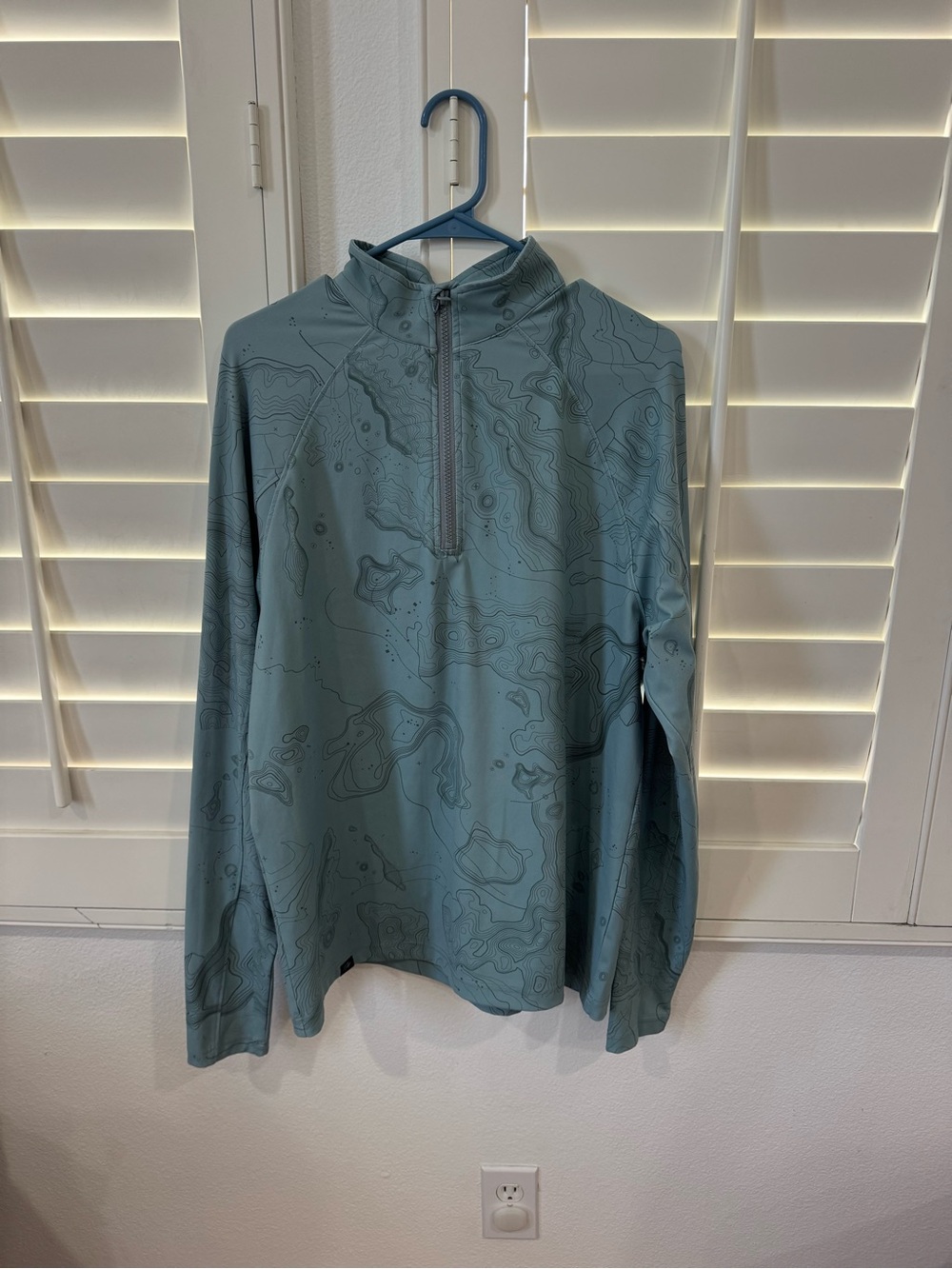 Men's Lightweight Half-Zip Shirt Jacket